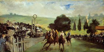 愛德華 馬奈 Racetrack near Paris 愛德華 馬奈 Racetrack near Paris
